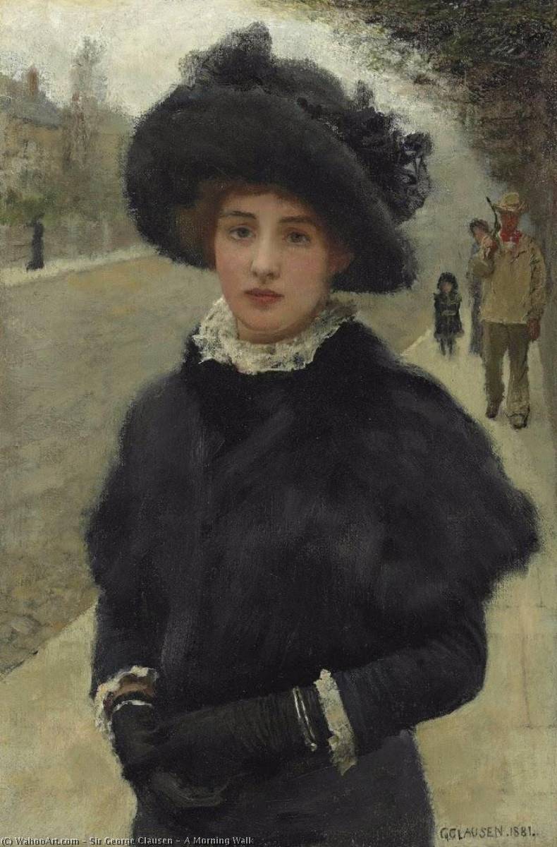 A Morning Walk — Sir George Clausen