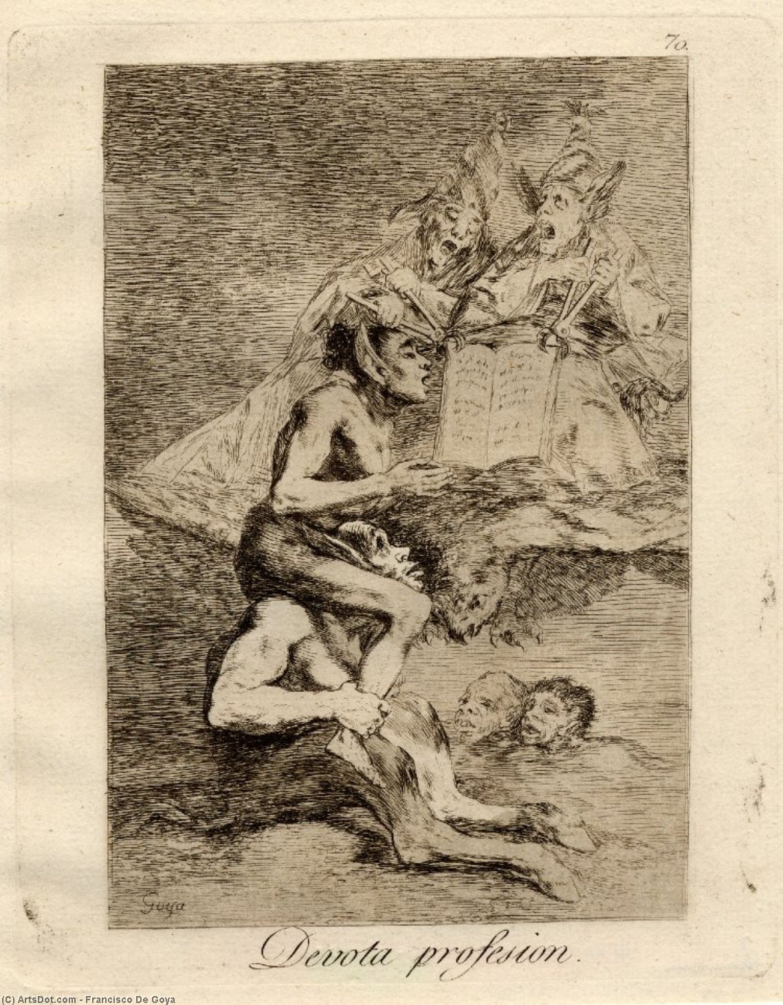 Allá Vá Eso — Francisco José De Goya Y Lucientes