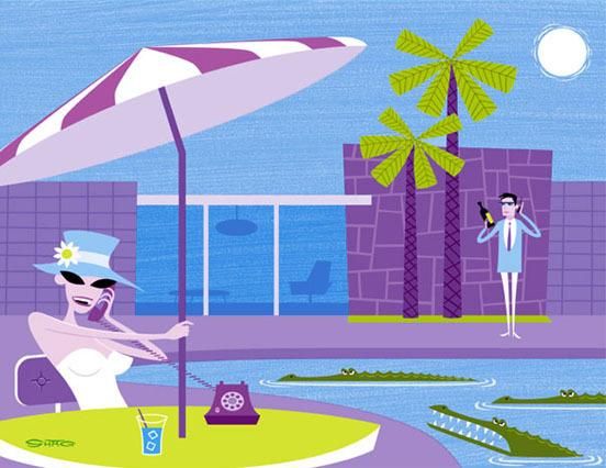 The Immoderates — Josh Agle (shag)