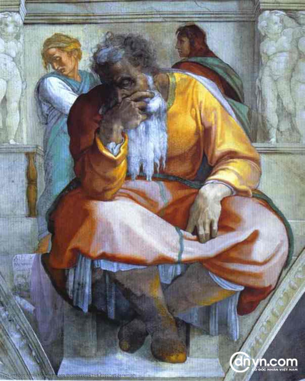 The Prophet Jeremiah — Mihailo Anđelo