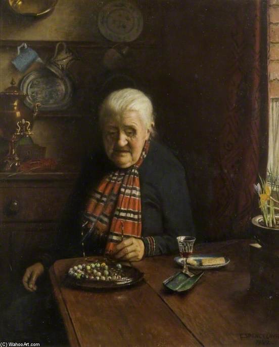Solitaire — Charles Spencelayh