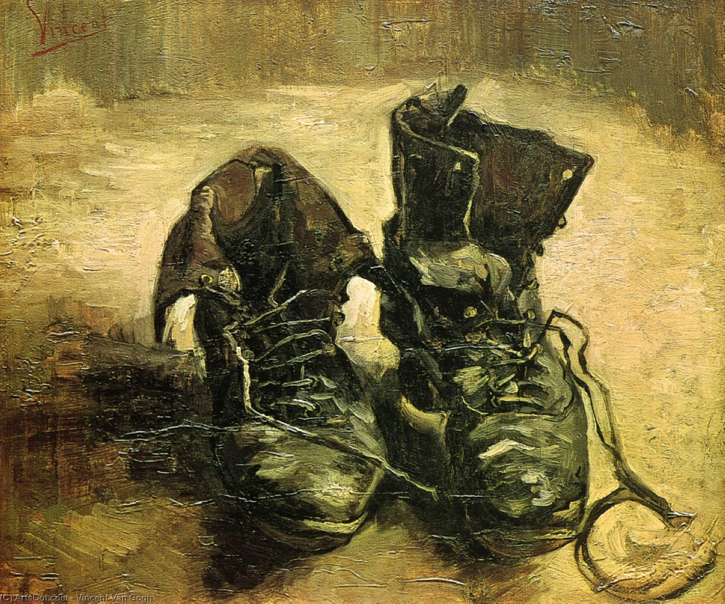 A Pair Of Shoes — Vincent Willem Van Gogh