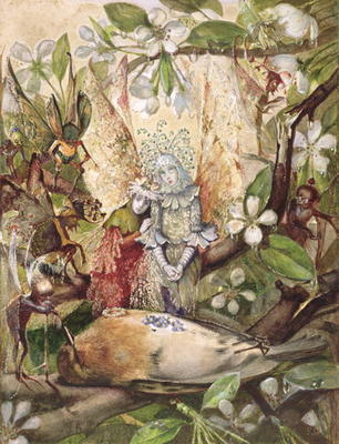 The Death Of Cock Robin — John Anster Fitzgerald