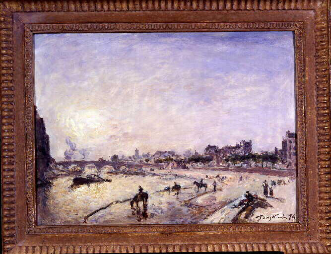 Paris, Le Pont Marie Et Le Quai Des Célestins — Јохан Бартолд Јонгкинд