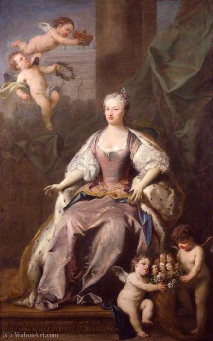 Caroline Wilhelmina Of Brandenburg-ansbach — Jacopo Amigoni