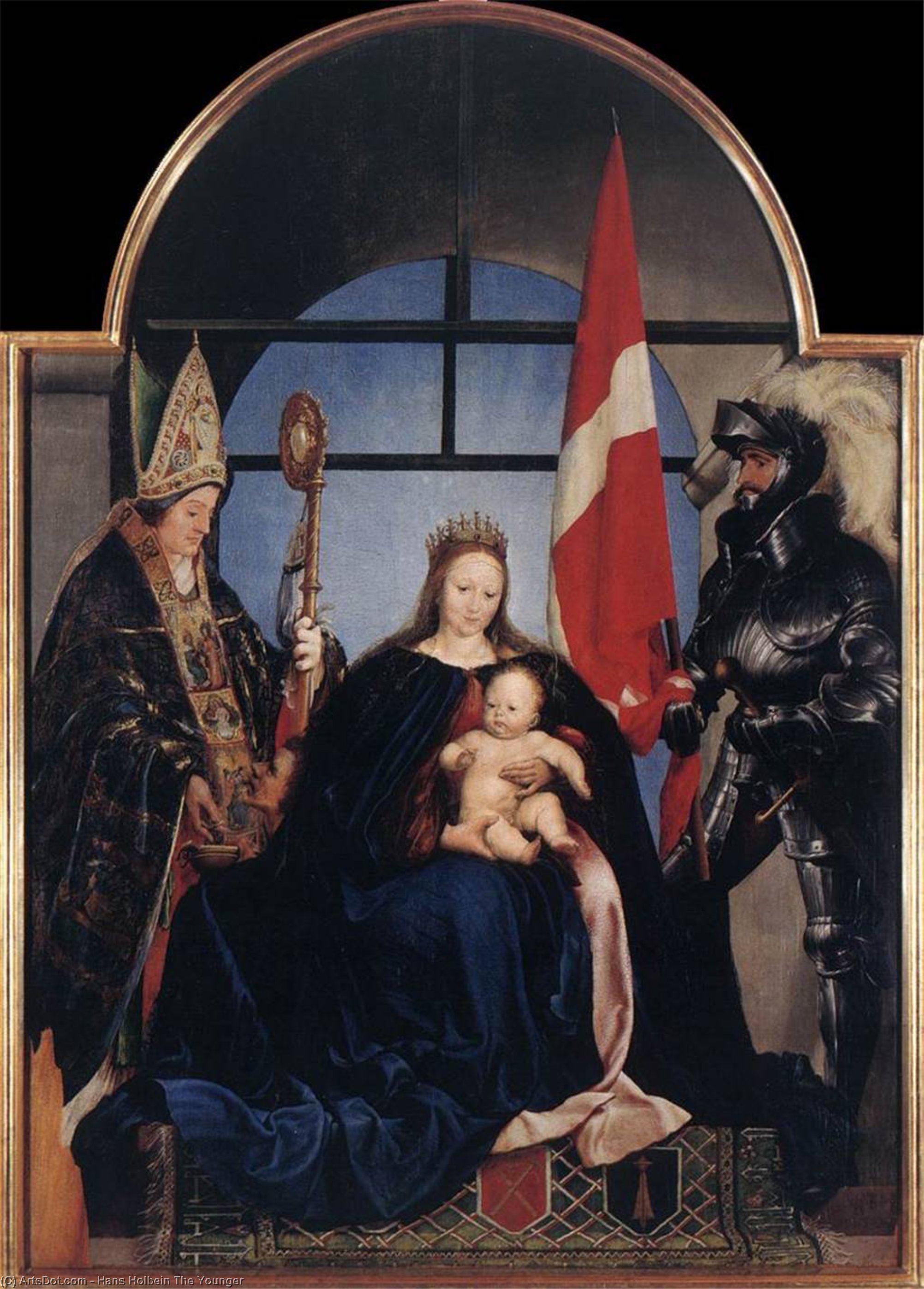 The Solothurn Madonna — Ганс Гольбейн Младший
