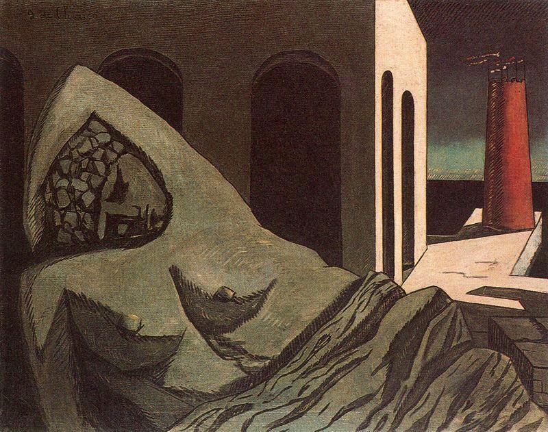 La Estatua Silenciosa (adriana) — Giorgio De Chirico