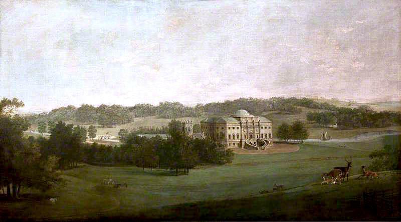 Kedleston Hall From The South — George Curt The Elder