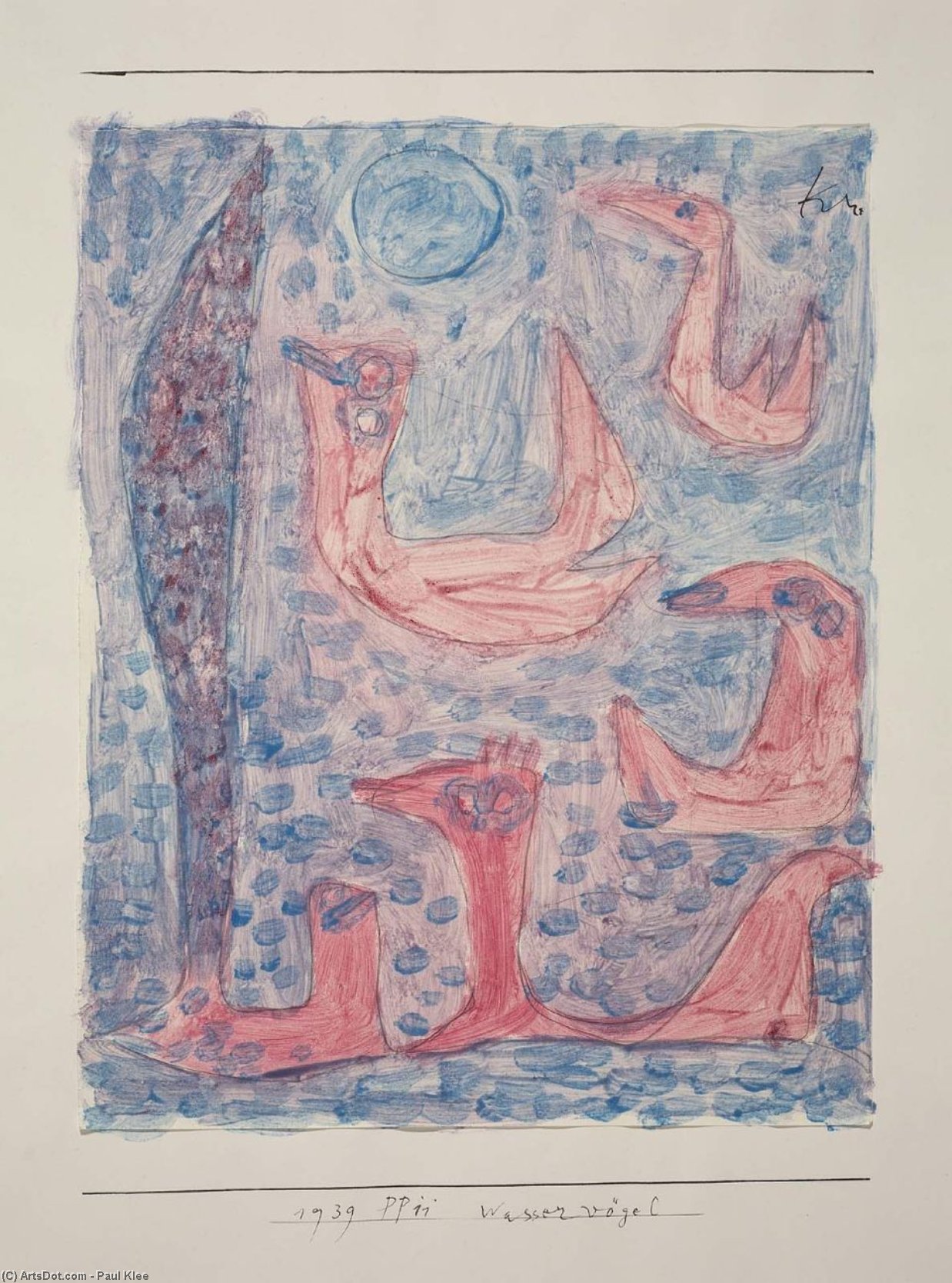 Waterbirds — Paul Klee