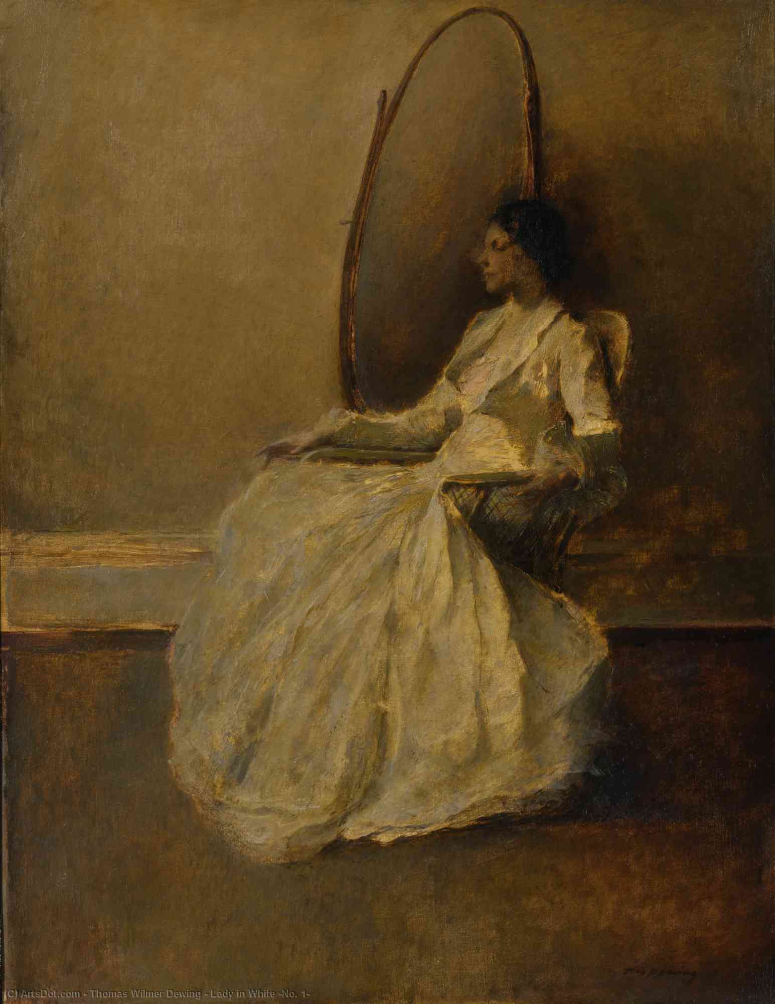 Lady In White (no. 1) — Tomas Vilmer Djuing