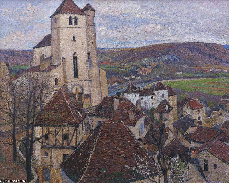 Saint Cirq Lapopie — Henri Jean Guillaume Martin