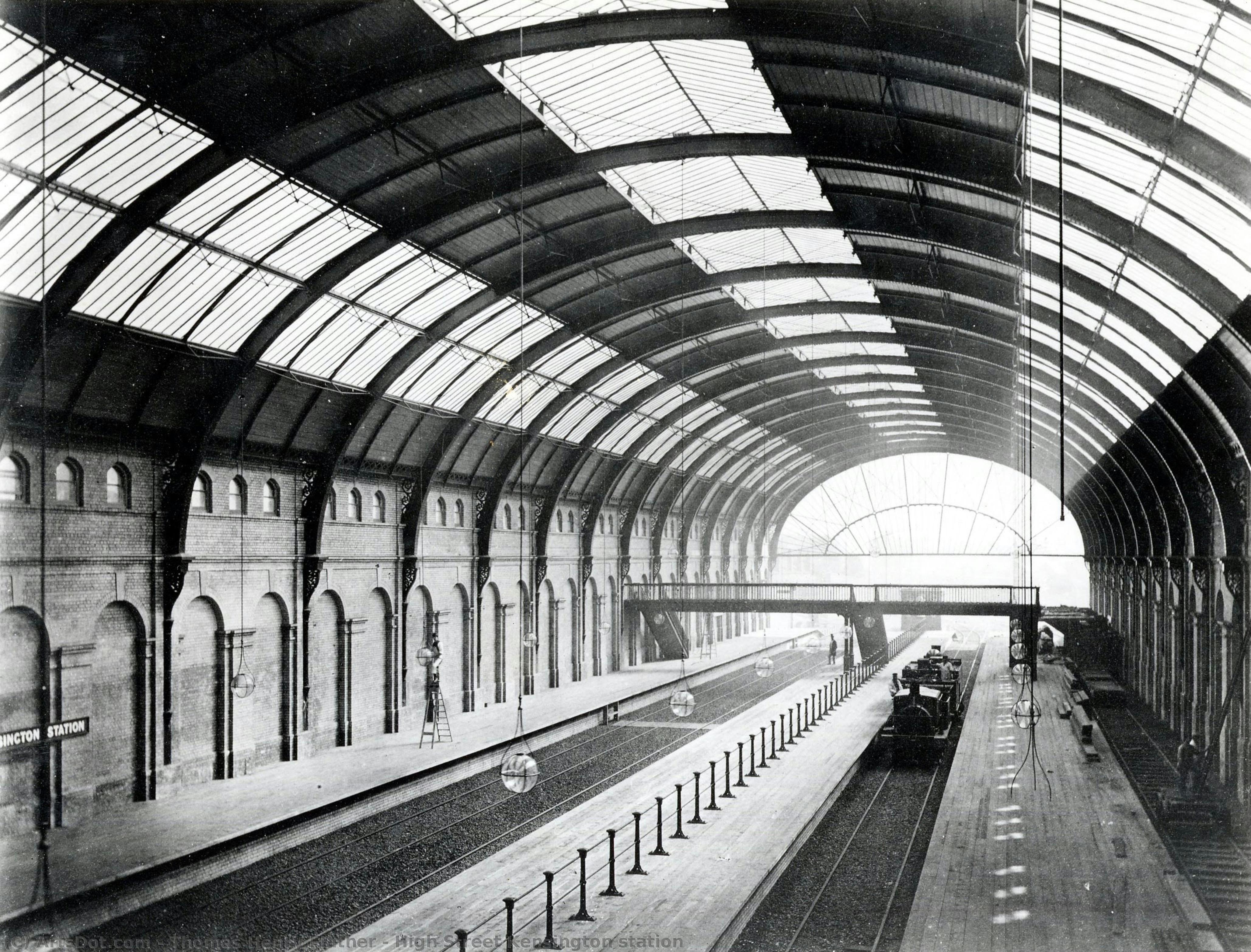 High Street Kensington Station — Thomas Henry Flather