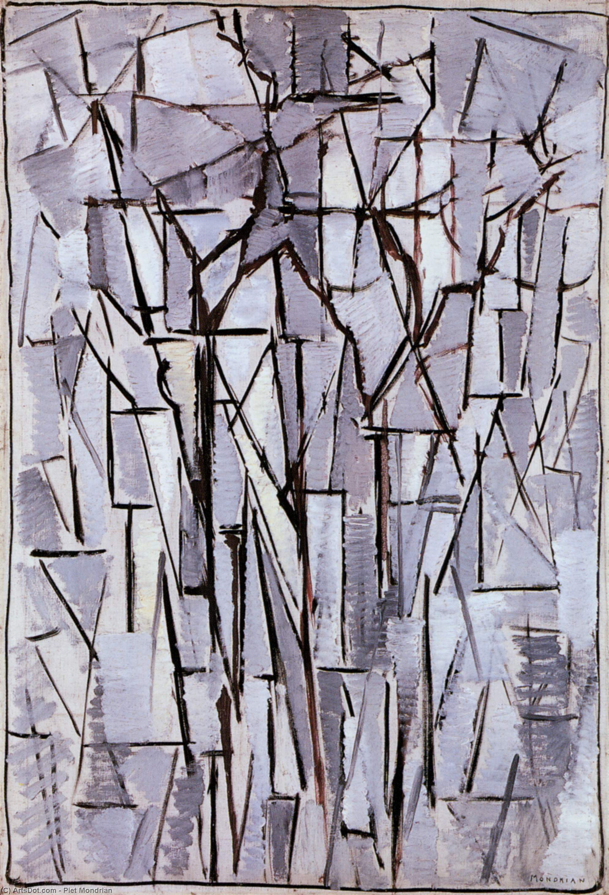 Composition With Trees Ii — Piet Mondrian