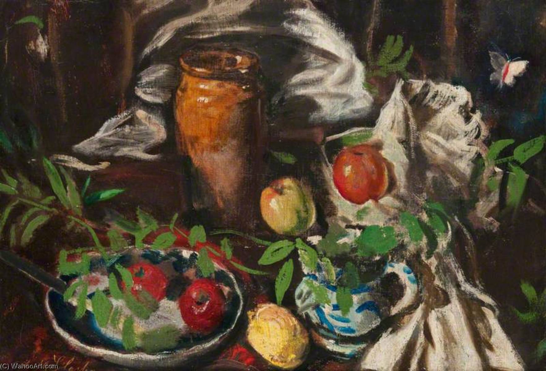 Still Life With Apples — Archibald A Mcglashan