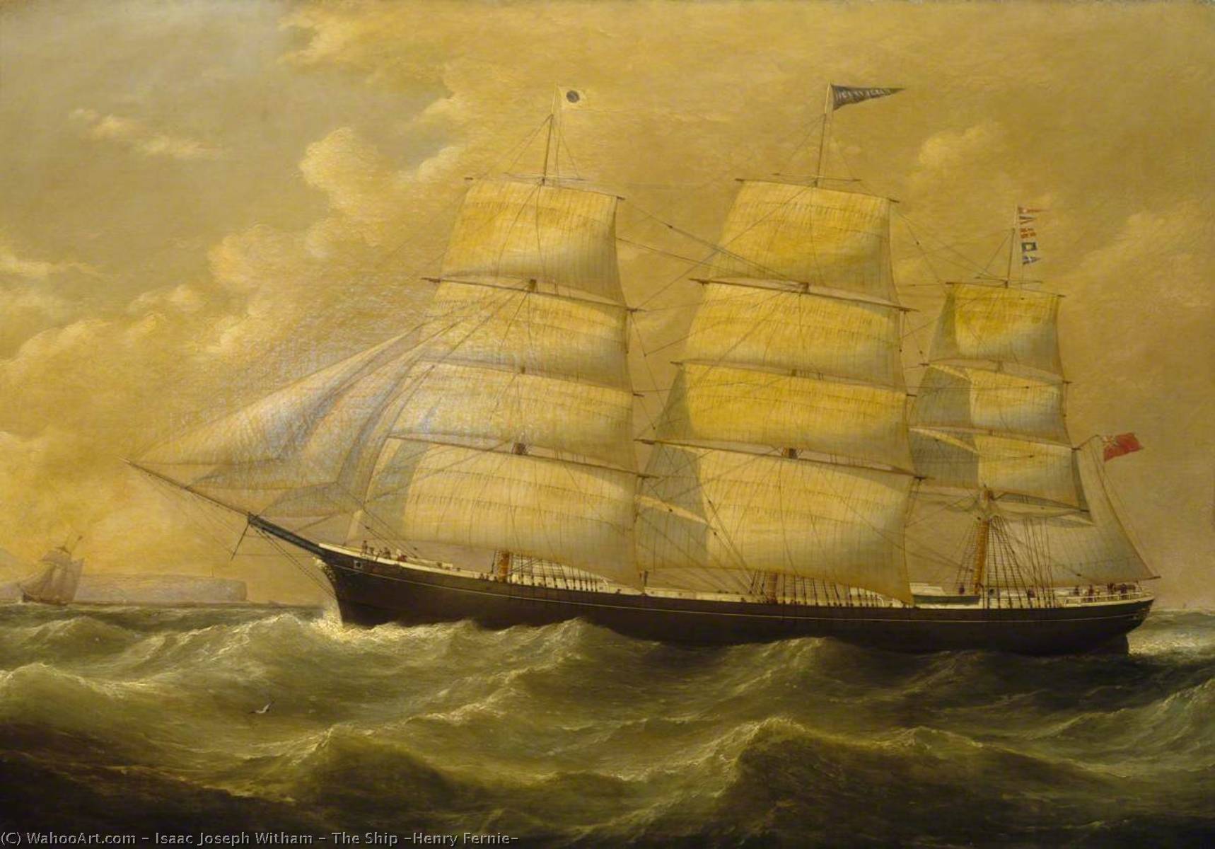 The Ship 'henry Fernie' — Isaac Joseph Witham