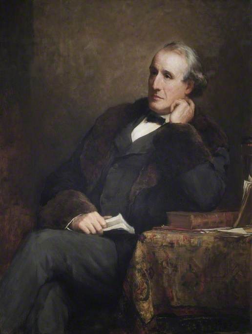 William Scovell Savory (1826–1895), Surgeon At St Bartholomew's Hospital — Walter William Ouless
