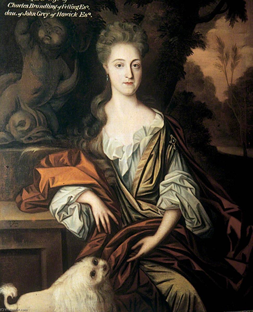Margaret Brandling — Johannes Verelst