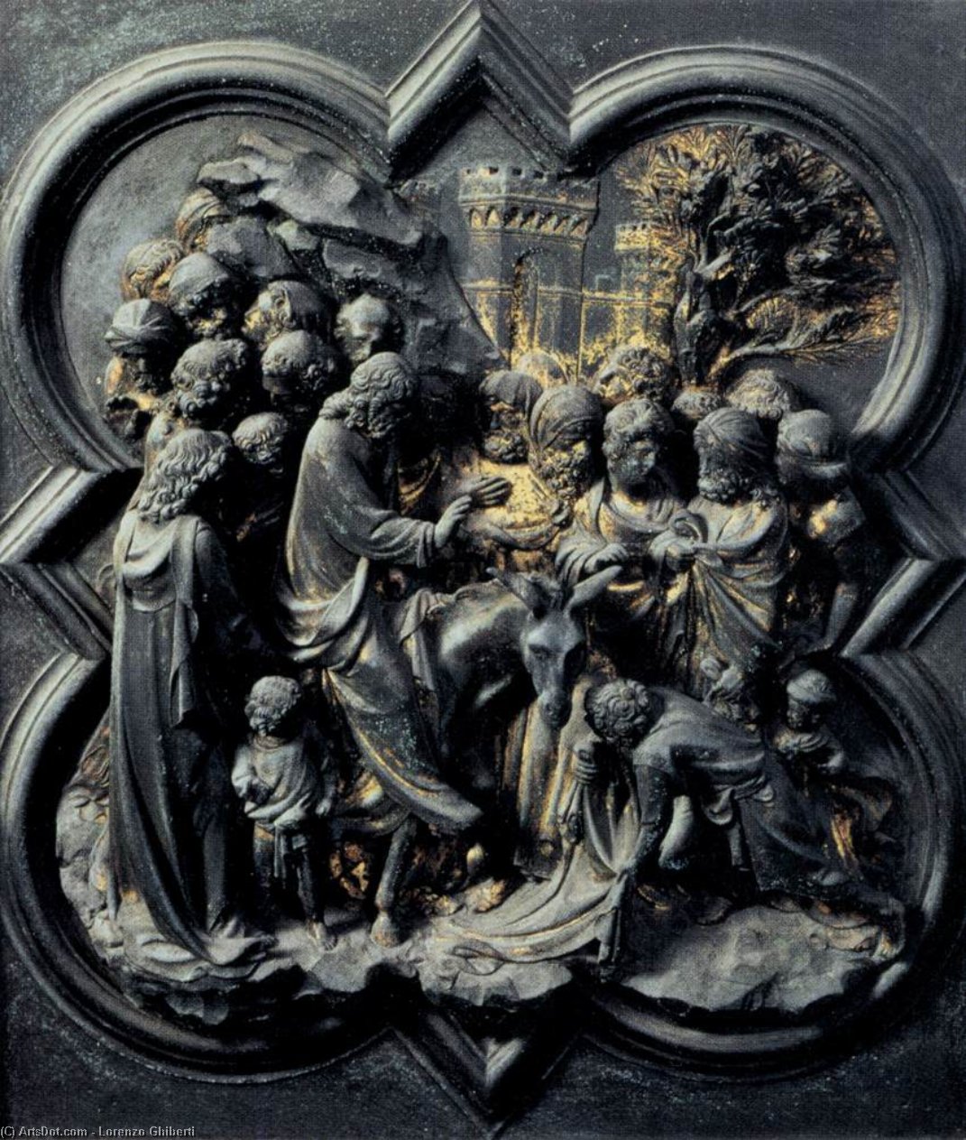 Entry Into Jerusalem — Лорэнцо Гиберти