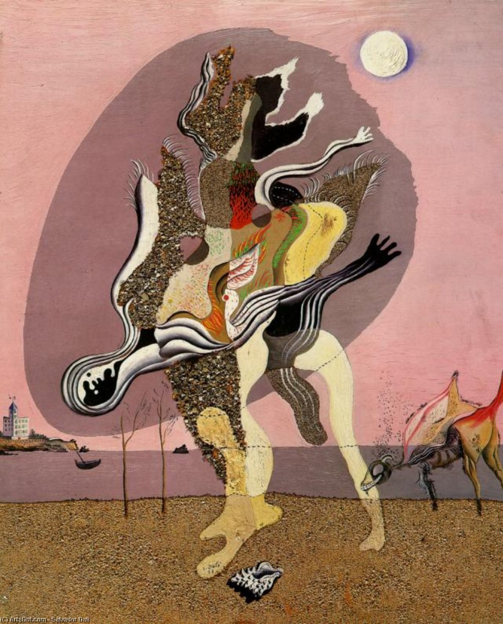 Die Kadaver Des Esel, 1928 — Salvador Dalí