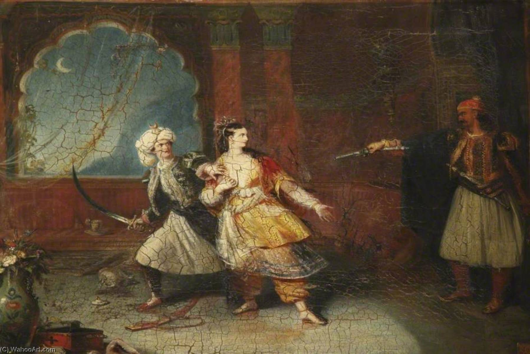 Scene From 'don Juan' — Роберт Уильям Басс