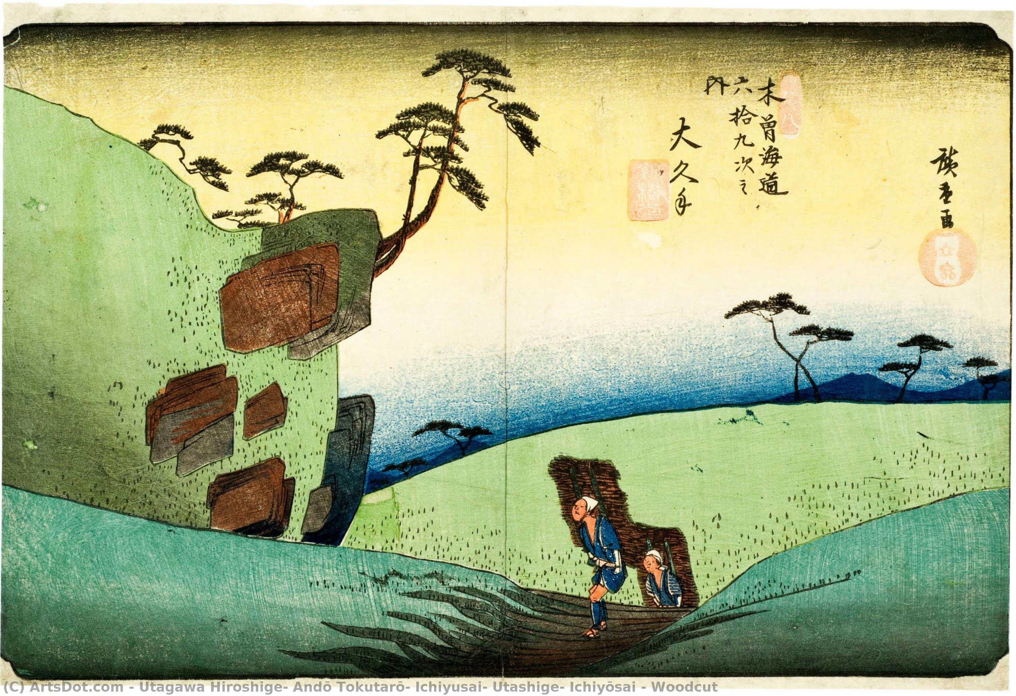 Woodcut — Utagawa Hiroshige