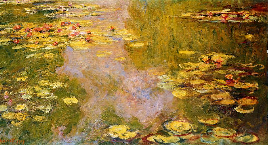 The Water-lily Pond 9 — Claude Monet