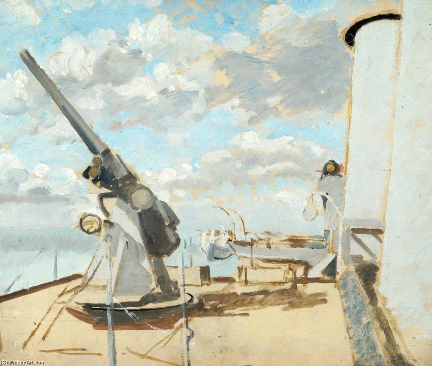 Anti Aircraft Gun — Philip Connard