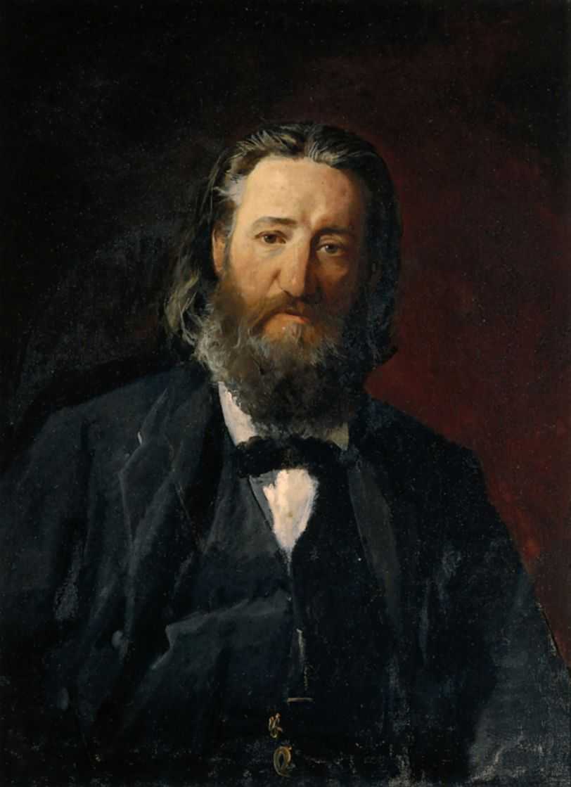 Portrait Of Joseph Daumang — Nikolai Ge