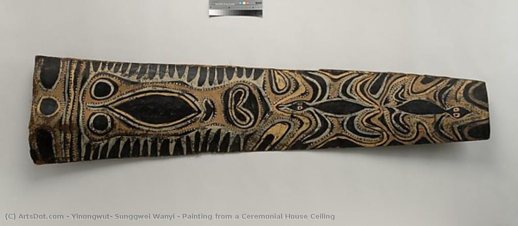Painting From A Ceremonial House Ceiling — Yinongwut, Sunggwei Wanyi