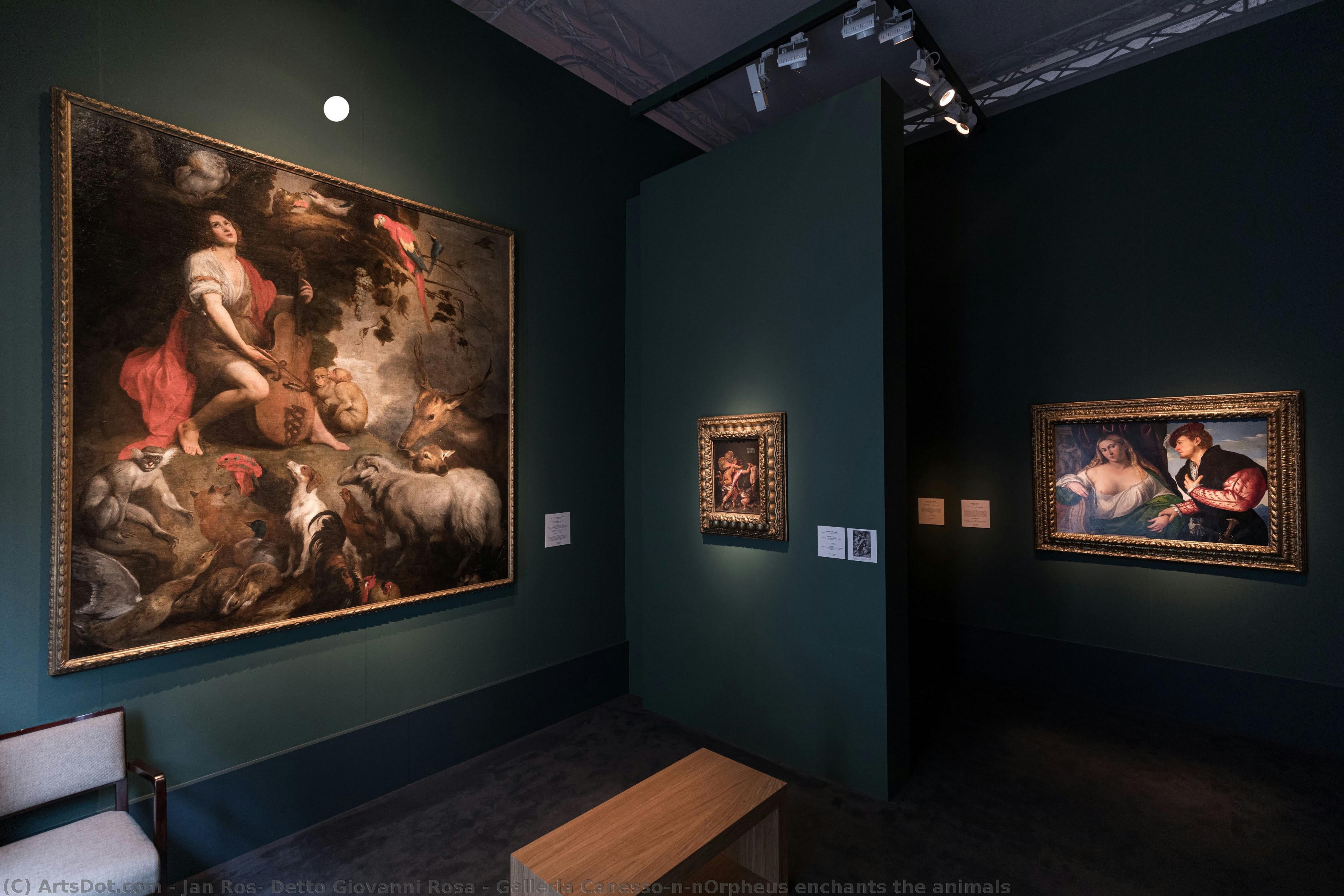 Galleria Canesso\n\norpheus Enchants The Animals — Jan Ros (giovanni Rosa)