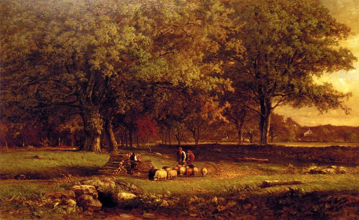 Evening — George Inness