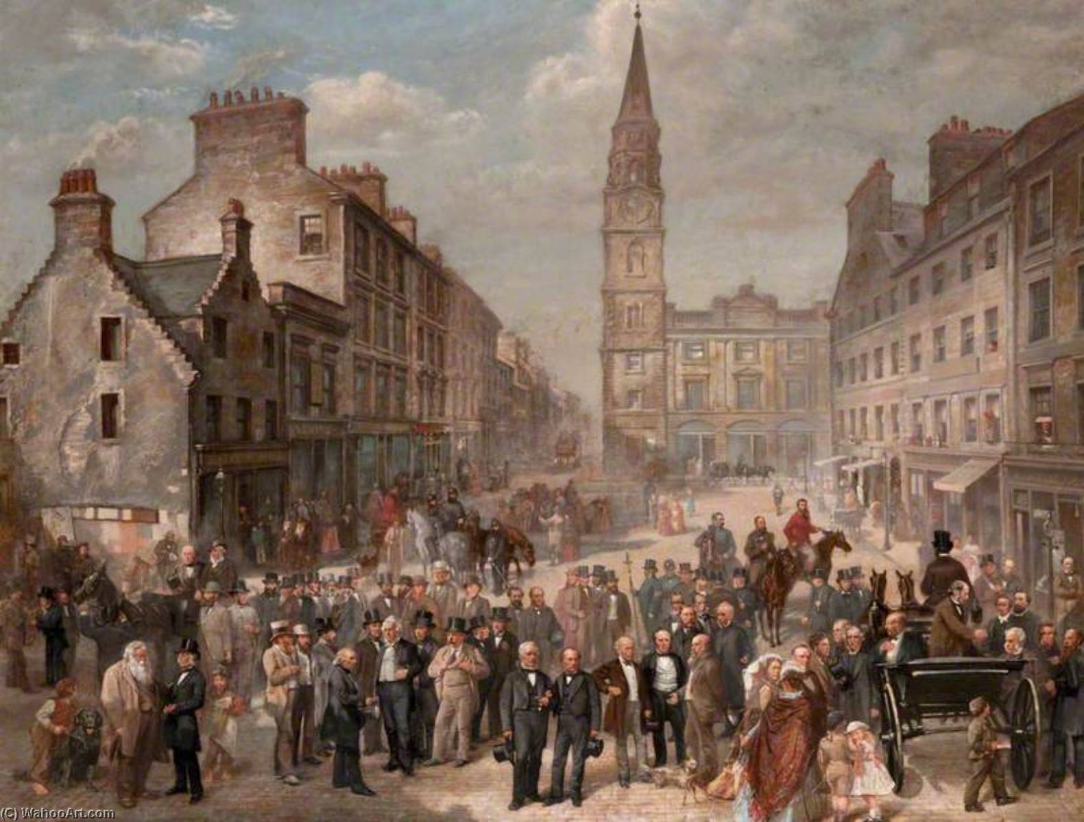 Paisley Cross, 1868 — James Elder Christie