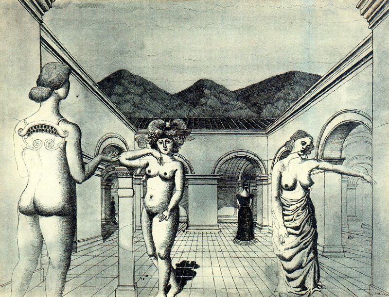 Gallant Women — Paul Delvaux
