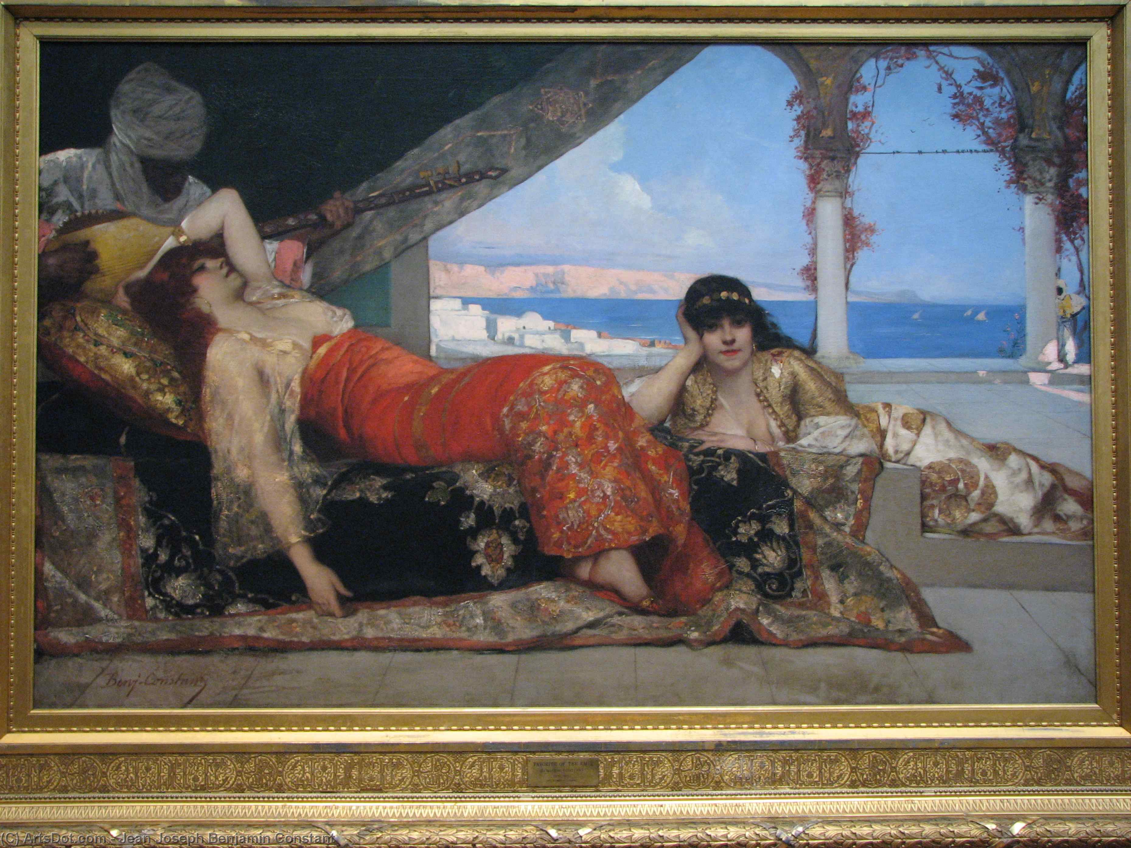 Favorite Of The Emir — Jean-joseph Benjamin Constant