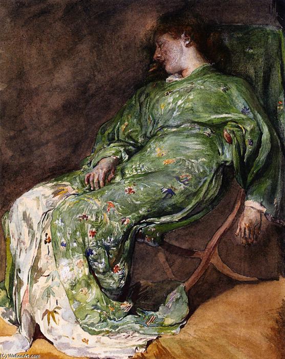 Sleep (also Known As Study Of Female Figure Asleep) — John La Farge