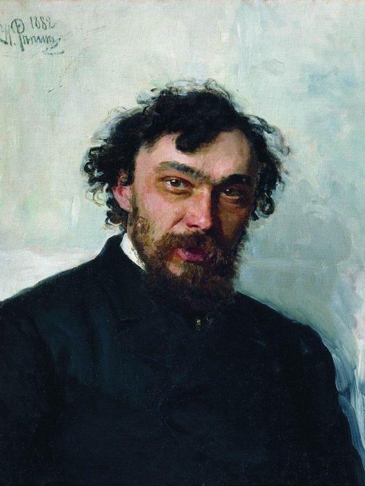 Portrait Of The Artist Ivan P. Pohitonov — Ilya Yefimovich Repin