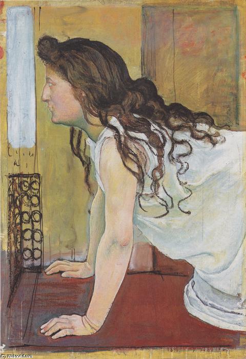 Girl At The Window — Ferdinand Hodler