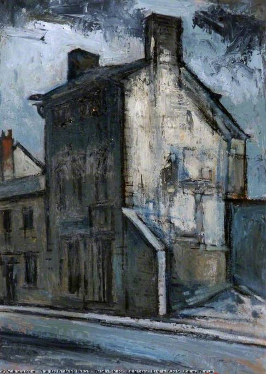 Derelict House, Bridgegate, Barnard Castle, County Durham — Douglas Frederick Pittuck