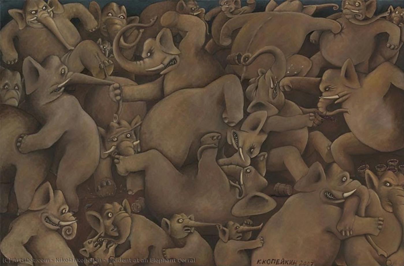Incident At An Elephant Corral — Nikolai Kopeikin