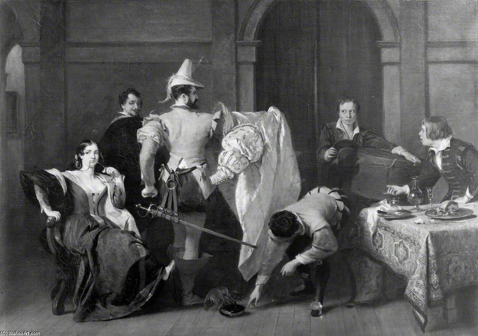 Scene From 'the Taming Of The Shrew' By William Shakespeare — Charles Robert Leslie