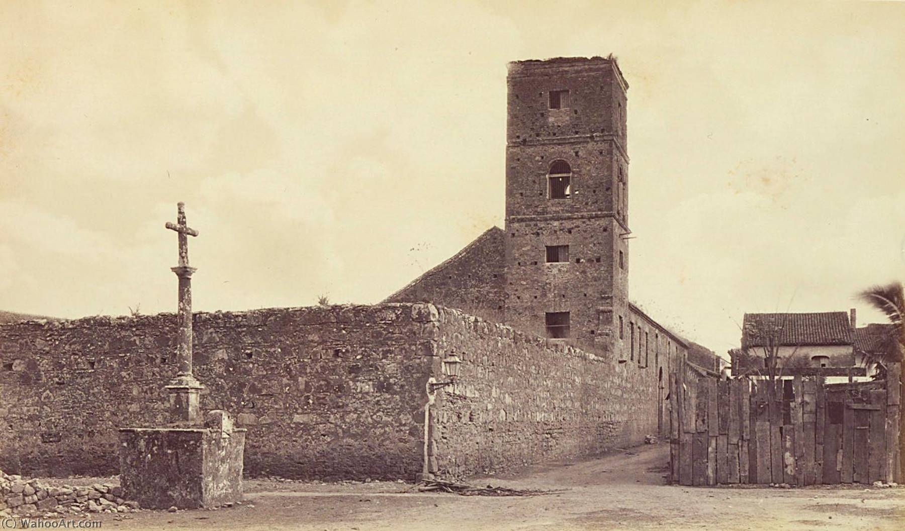 Ruins Of The Convent Of Las Monjas, Panama — Eadweard J Muybridge