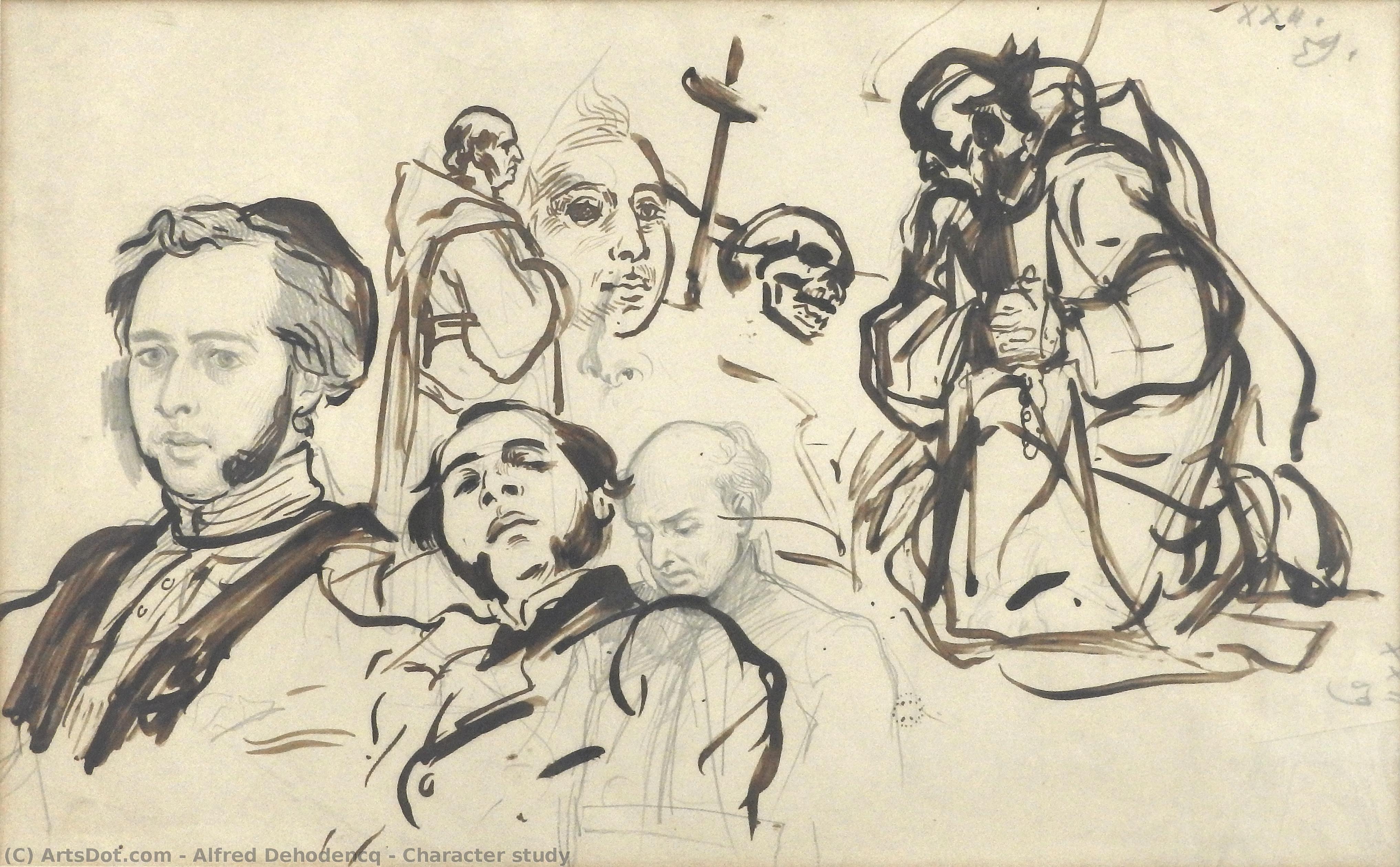 Character Study — Alfred Dehodencq