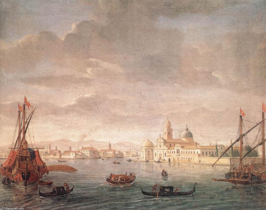 The Island Of San Michele, Looking Toward Murano — Gaspar Van Wittel (caspar Andriaans Van Wittel)