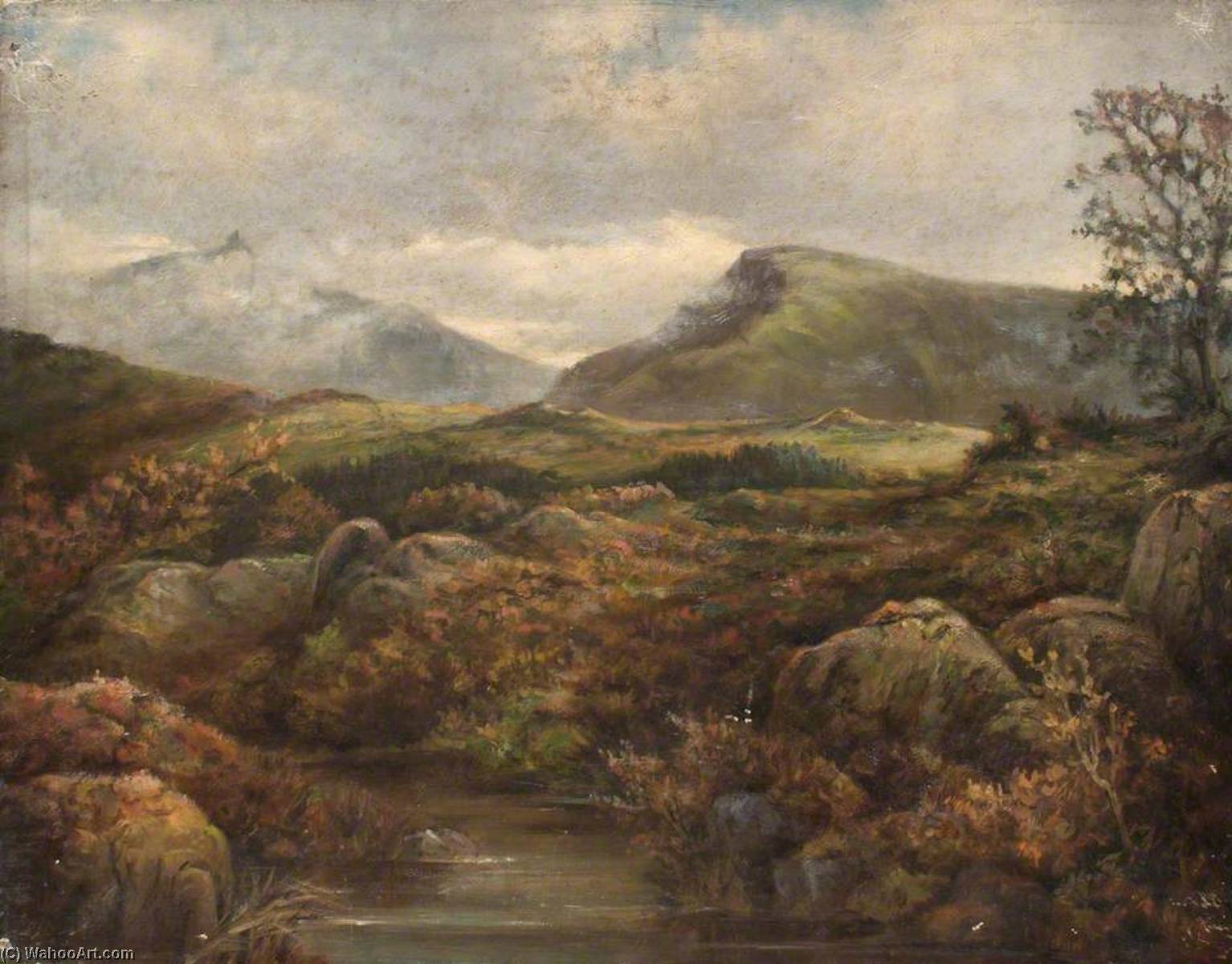 Snowdon From Above Llanberis Church — William Henry Hope