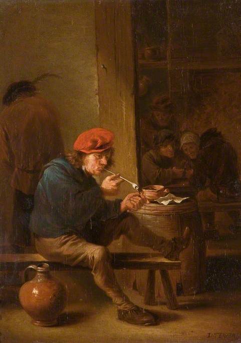 The Smoker — David Teniers Ii Le Jeune