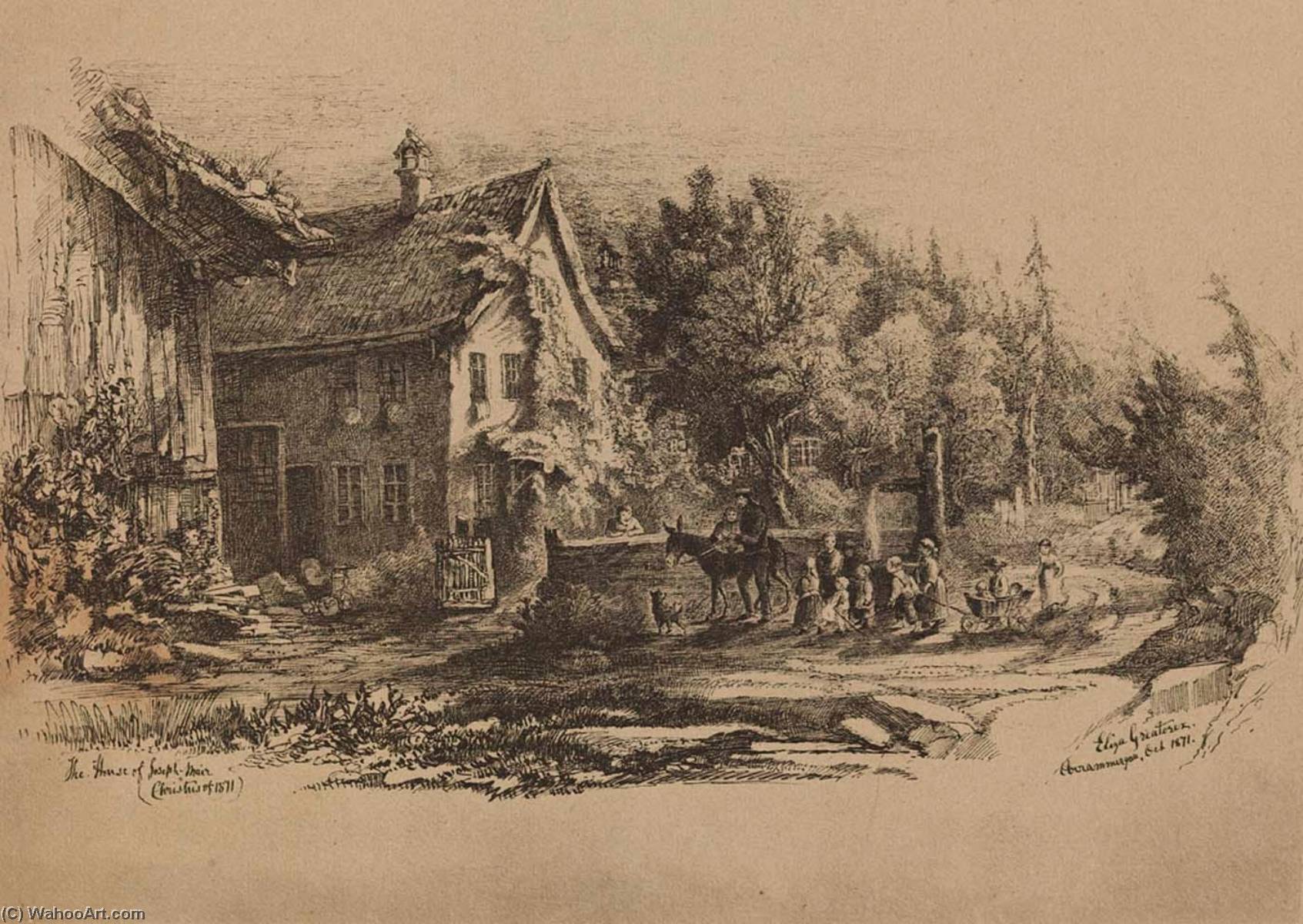 The House Of Joseph Mair (christmas 1871) — Eliza Greatorex