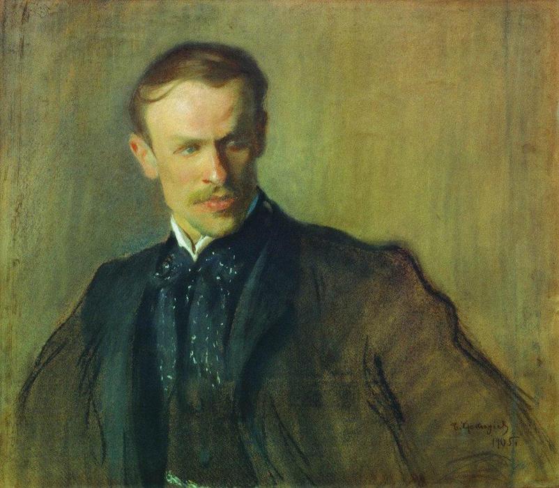 Portrait Of L.p. Albrecht — Boris Mikhailovich Kustodiev