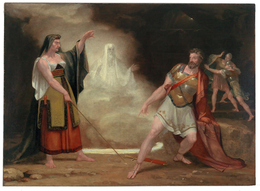 Saul And The Witch Of Endor — Washington Allston