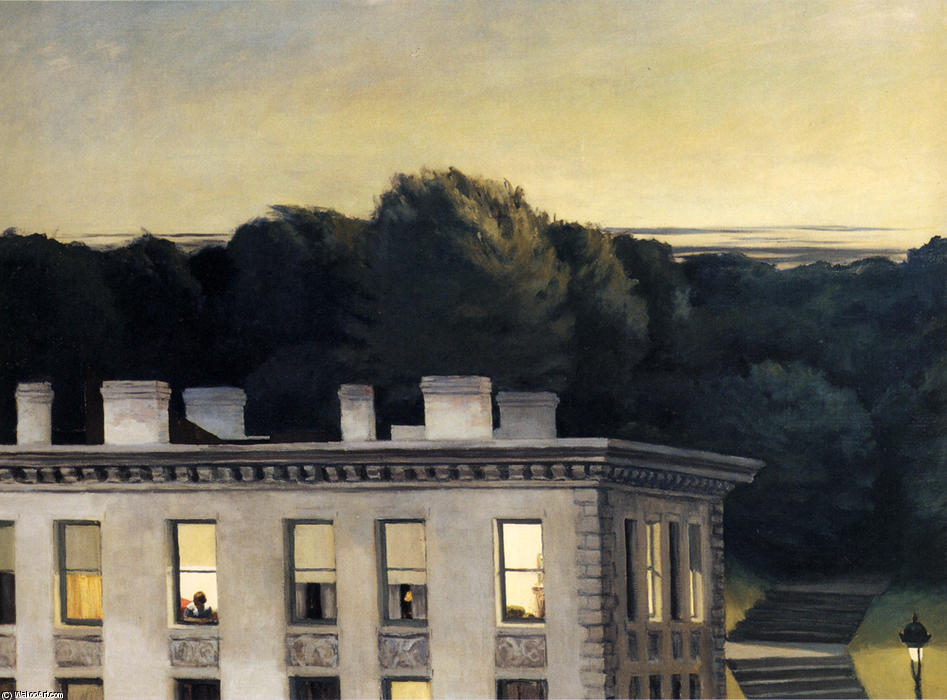 House At Dusk — Edward Hopper