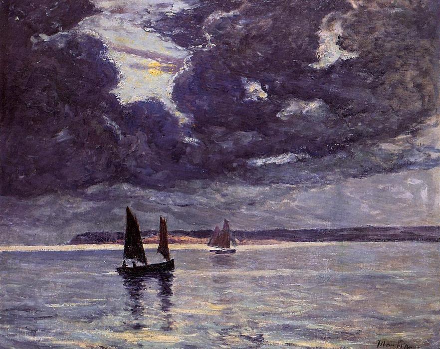The Return Of The Fishing Boats — Maxime Emile Louis Maufra